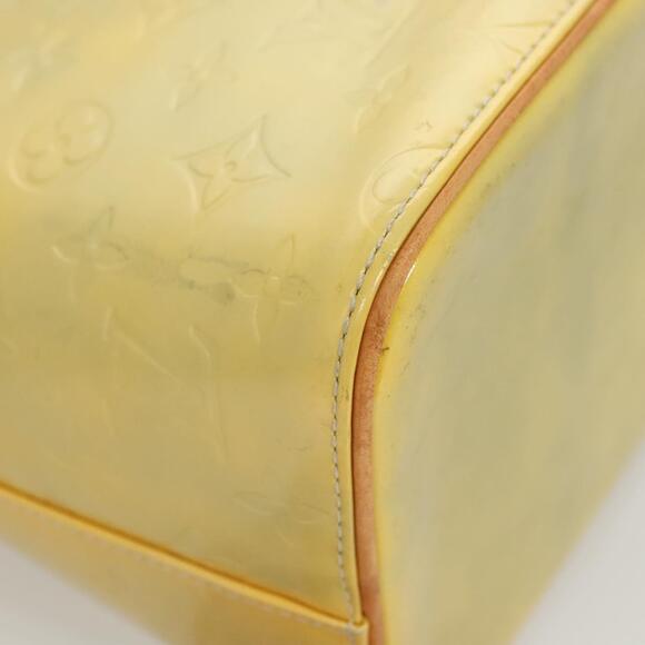 LOUIS VUITTON Monogram Vernis Houston Hand Bag Gris M91053 - Picture 9 of 16